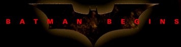Batman Begins imagery