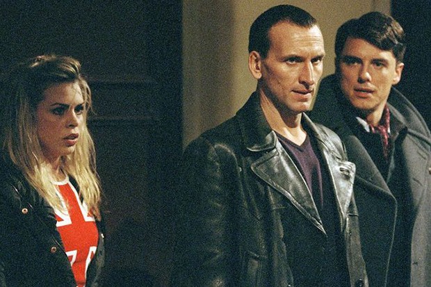 Christopher Ecclestone as the Doctor