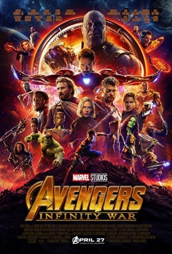 AVENGERS:INFINITY WAR cover