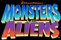 The Monsters vs Aliens logo.