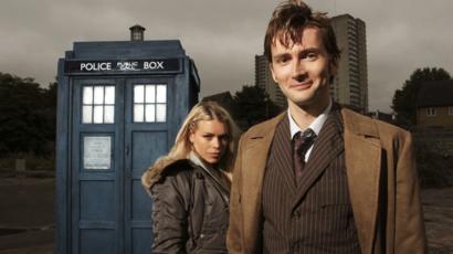 David Tennant as the Doctor
