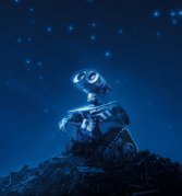 Wall-E does a little stargazing