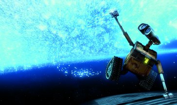 Wall-E out in space