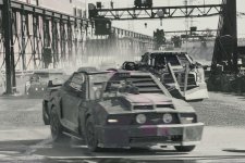Action on the track