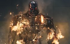 The Terminator mistook the meaning of the phrase 'you're hot'